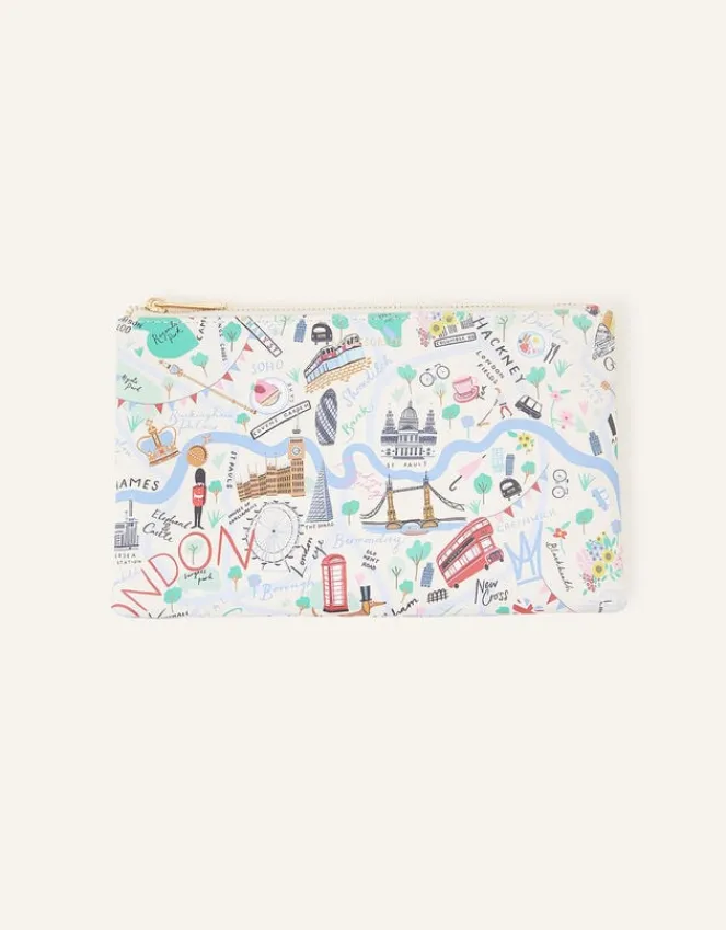 Accessorize London Print Pencil Case