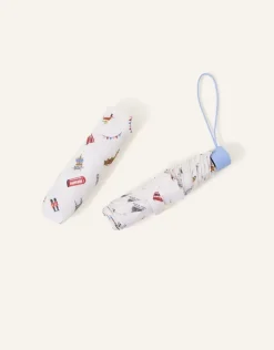 Accessorize London Print Umbrella