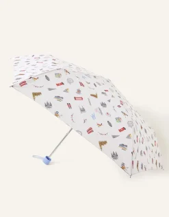 Accessorize London Print Umbrella