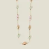 Accessorize Long Mix Bead Station Necklace