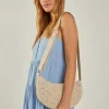 Accessorize Macrame Sling Cross-Body Bag