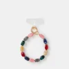 Accessorize Marble Bead Wrist Phone Strap