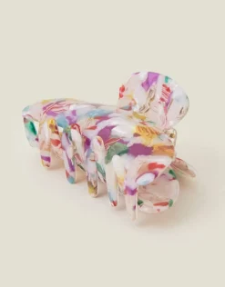 Accessorize Marbled Resin Claw Clip