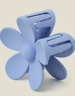 Accessorize Matte Flower Claw Clip