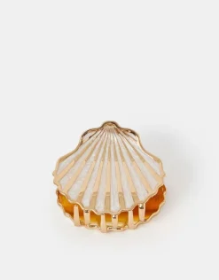 Accessorize Metal Resin Shell Claw Clip