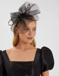 Accessorize Mini Crin Fascinator Black