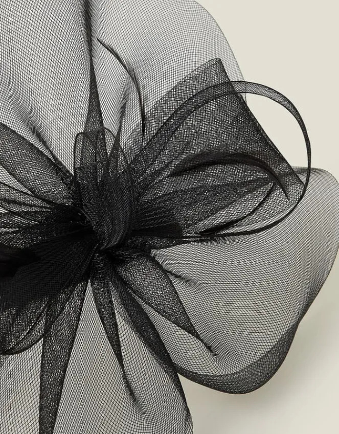 Accessorize Mini Crin Fascinator Black