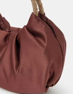 Accessorize Mini Embellished Satin Bag