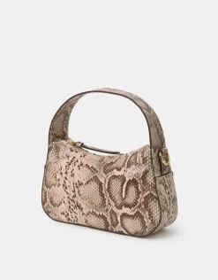 Accessorize Mini Faux Snakeskin Handbag