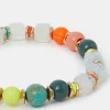 Accessorize Mix Bead Stretch Bracelet