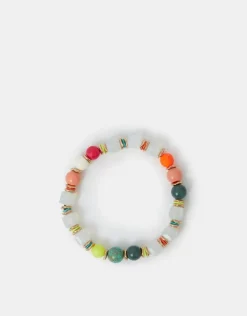 Accessorize Mix Bead Stretch Bracelet