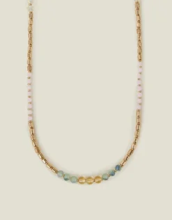 Accessorize Mix Beaded Rope Necklace