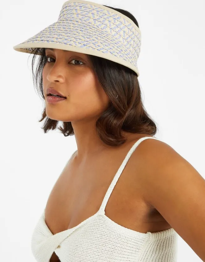 Accessorize Mix Woven Sun Visor