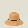 Accessorize Monochrome Trim Bucket Hat