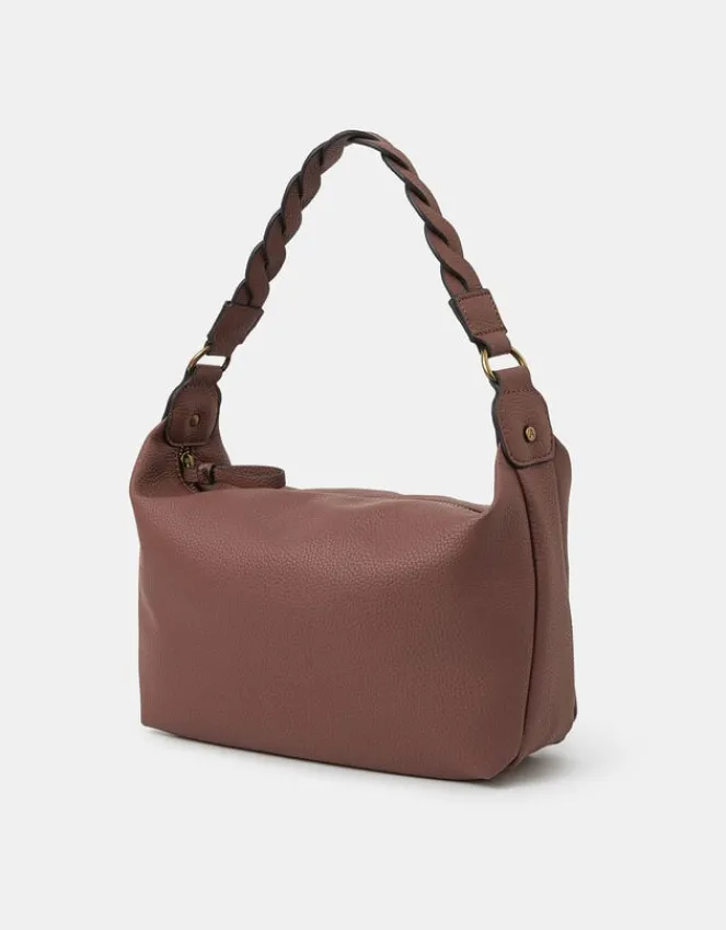 Accessorize Multi Strap Crossbody Bag Tan