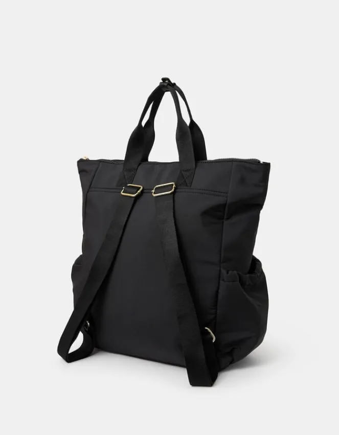 Accessorize Nylon Top Handle Backpack