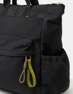 Accessorize Nylon Top Handle Backpack