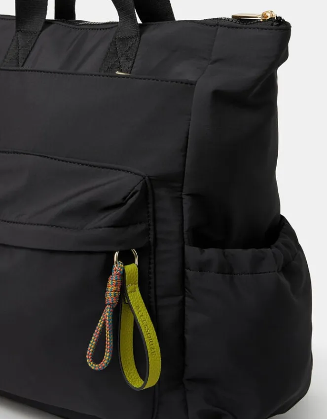 Accessorize Nylon Top Handle Backpack