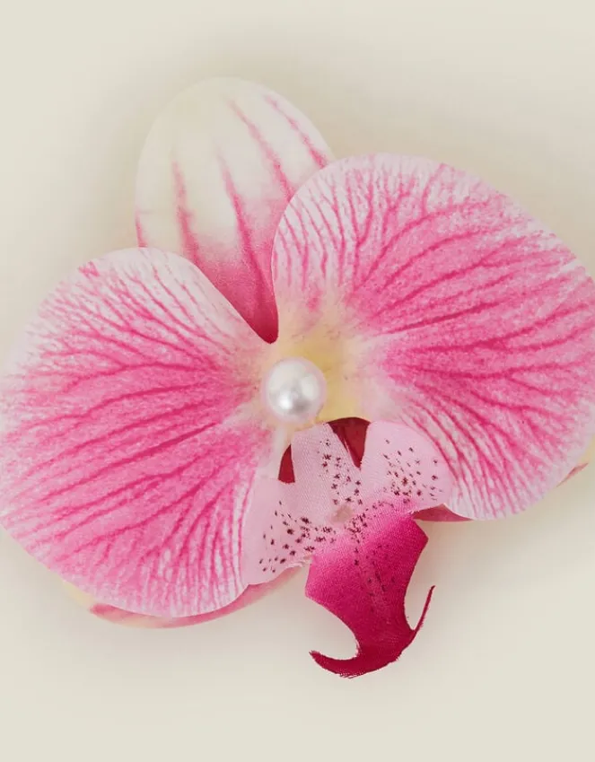 Accessorize Orchid Hair Clip Pink