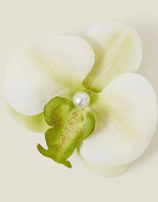 Accessorize Orchid Hair Clip Yellow