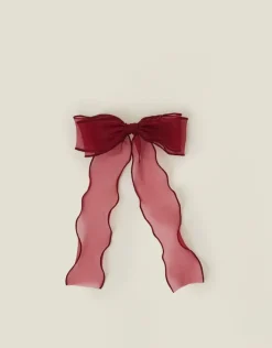 Accessorize Organza Bow Hair Clip
