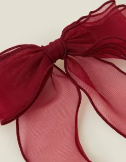 Accessorize Organza Bow Hair Clip