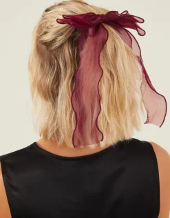 Accessorize Organza Bow Hair Clip