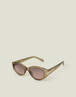 Accessorize Oval Cat Eye Sunglasses