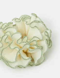 Accessorize Oversized Frilly Pleated Hair Scrunchie