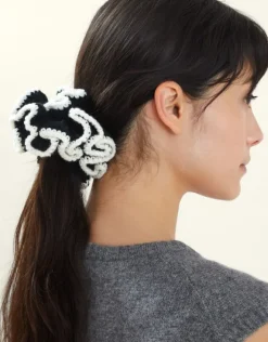 Accessorize Oversized Knit Hair Scrunchie