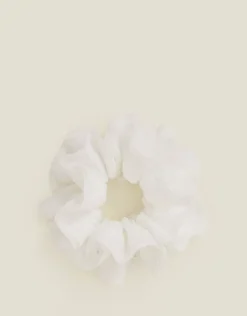 Accessorize Oversized Layer Broderie Hair Scrunchie
