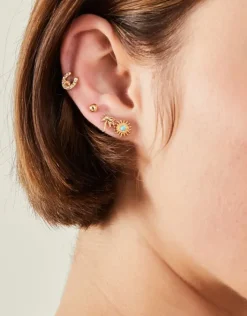Accessorize 8-Pack Beach Stud Earrings