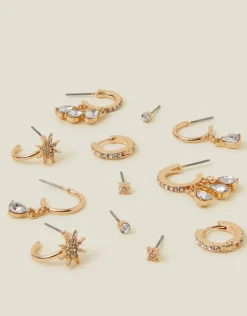 Accessorize 12-Pack Celestial Sparkle Earrings