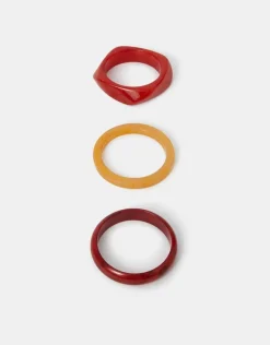 Accessorize 3-Pack Chunky Resin Bangles
