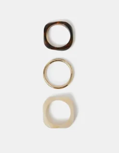 Accessorize 3-Pack Chunky Resin Bangles