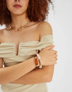 Accessorize 2-Pack Chunky Resin Stretch Bracelets