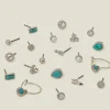 Accessorize 10-Pack Crystal Stud and Hoop Earrings