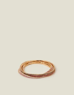 Accessorize 6-Pack Cup Chain Stretch Bracelets