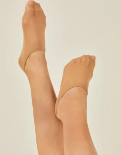 Accessorize 2-Pack Footsie Socks Nude