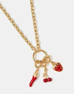Accessorize 3-Pack Fruity Jewellery Charms