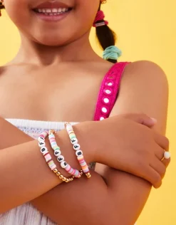 Accessorize 3-Pack Girls 'BFF' Beaded Bracelets