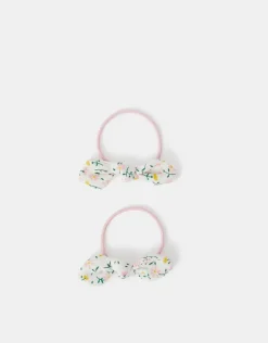 Accessorize 2-Pack Girls Floral Bow Hairbands