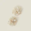 Accessorize 2-Pack Girls Flower Hair Clips