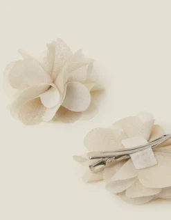 Accessorize 2-Pack Girls Flower Hair Clips