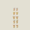Accessorize 10-Pack Girls Fruit Clip-On Earrings