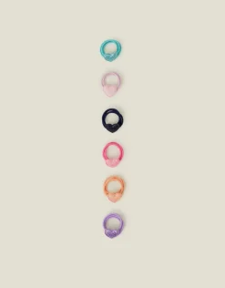 Accessorize 12-Pack Girls Heart Hair Bands