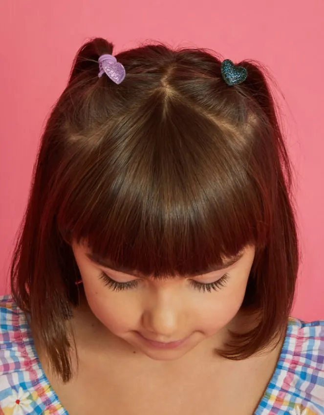 Accessorize 12-Pack Girls Heart Hair Bands