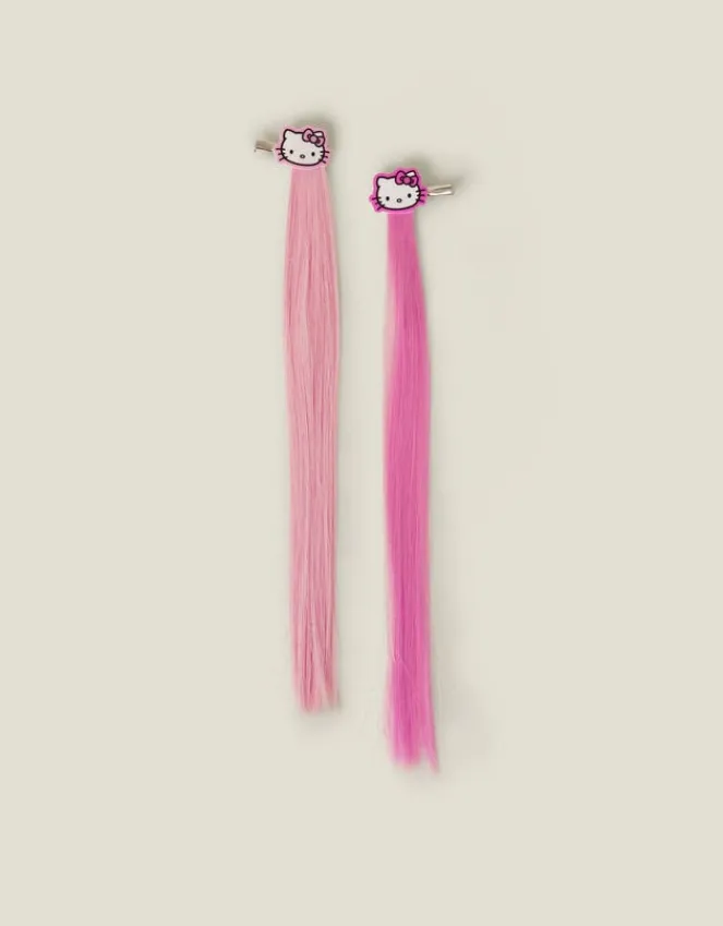 Accessorize 2-Pack Girls Hello Kitty® Fake Hair Clips