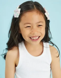 Accessorize 2-Pack Girls Ombre Bow Hair Clips