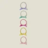 Accessorize 5-Pack Girls Satin Bow Hair Bands